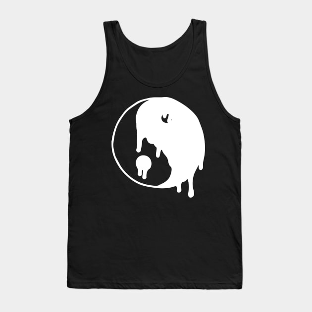 Dripping Yin Yang Tank Top by sally234